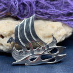 Viking Ship Brooch