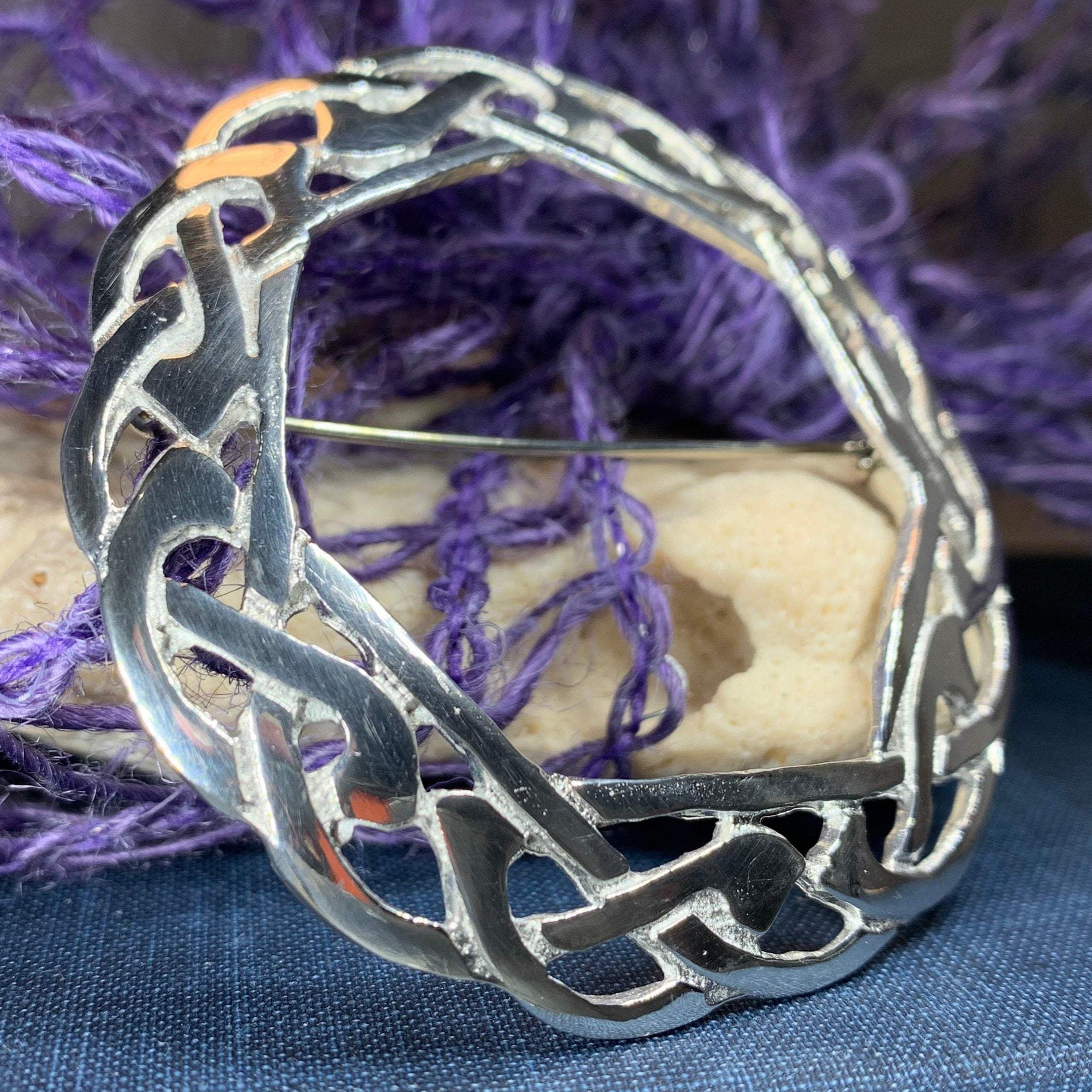 Claire Celtic Knot Brooch