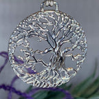 Solstice Tree of Life Silver Necklace