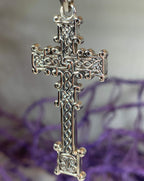 Scottish Skinnet Cross Necklace