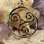 Arawn Celtic Spiral Necklace