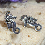 Happy Seahorse Post Earrings
