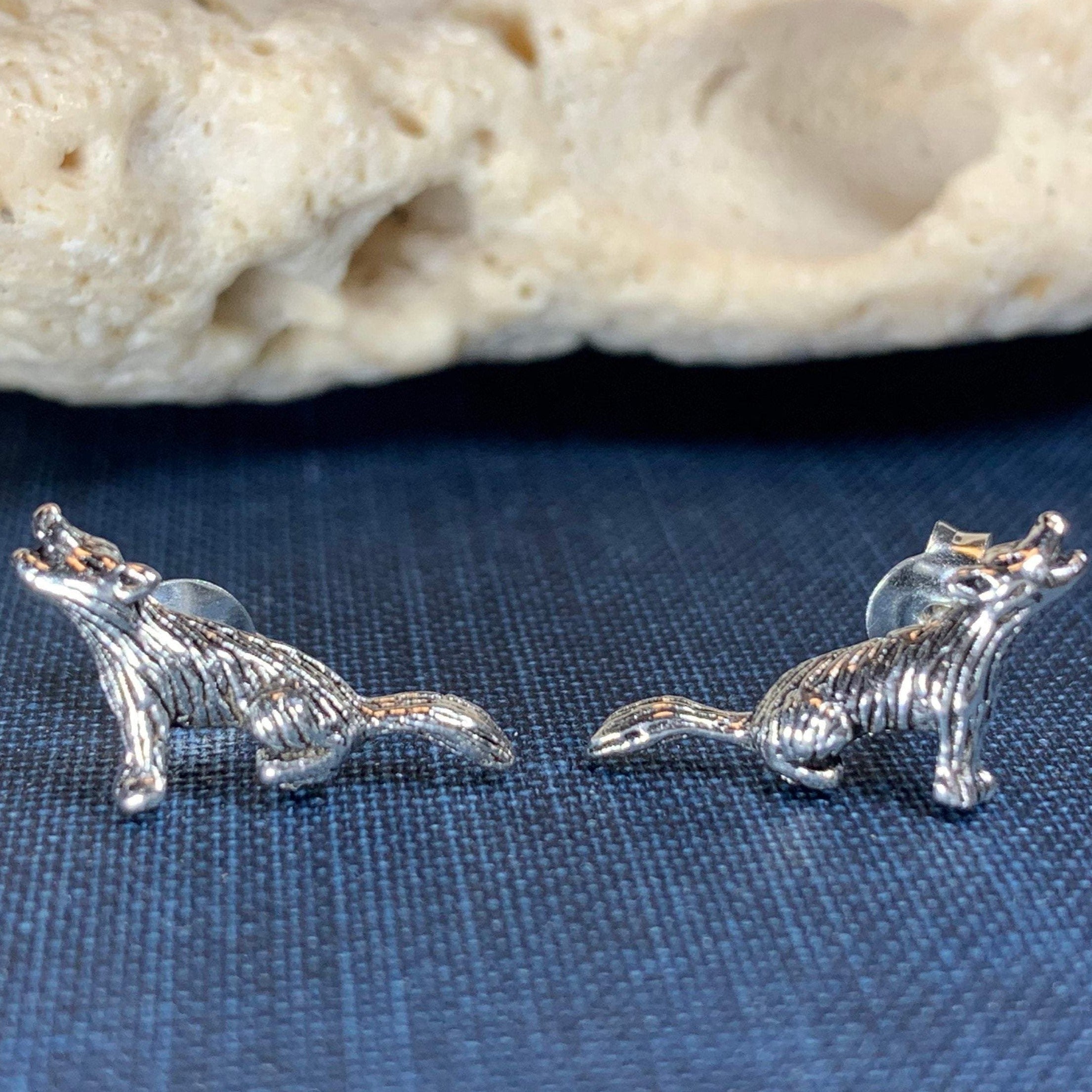 Howling Wolf Earrings