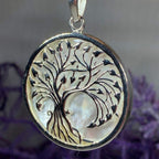 Arianrhod Tree of Life Shell Necklace