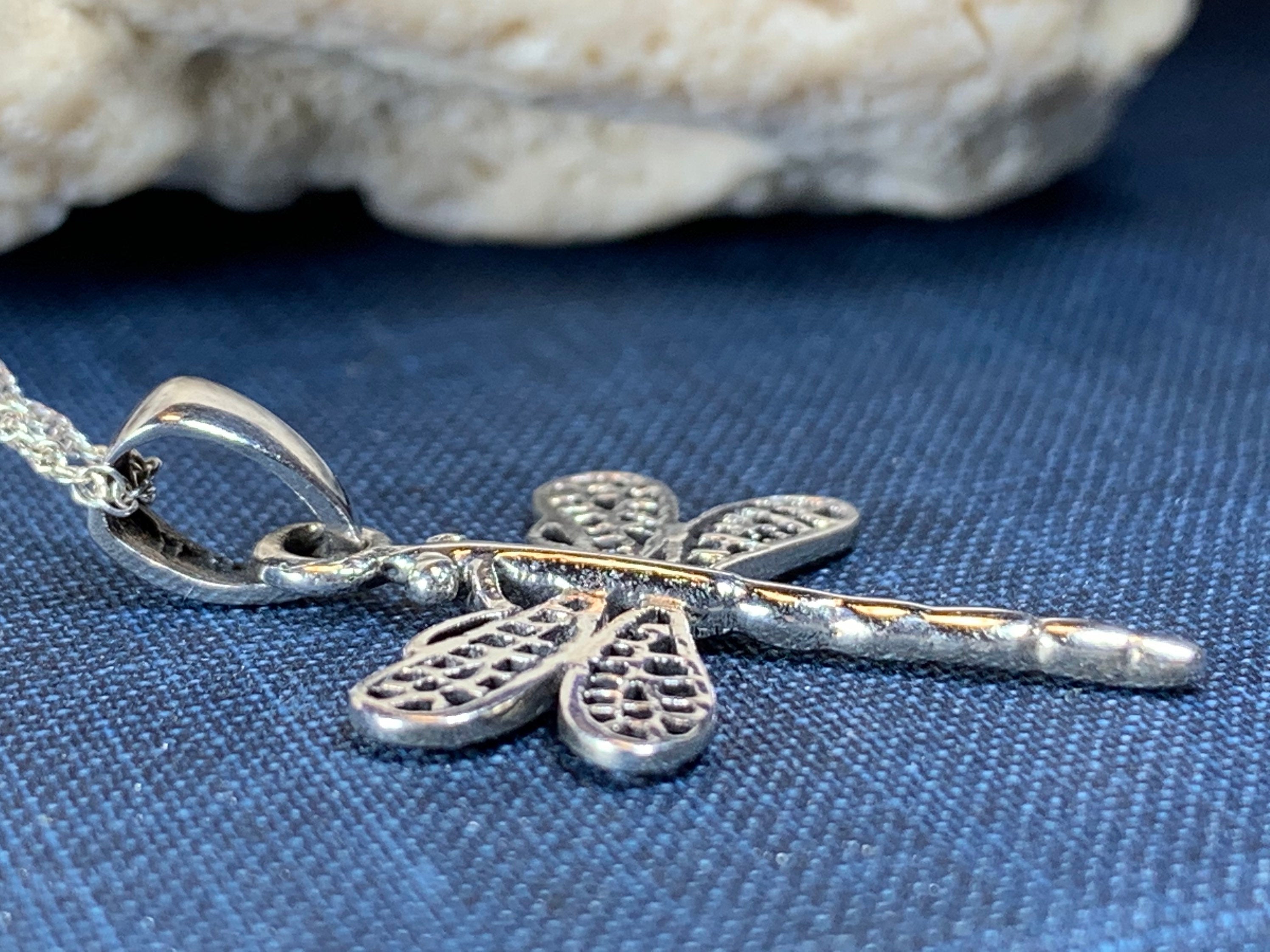 Cheerful Dragonfly Necklace