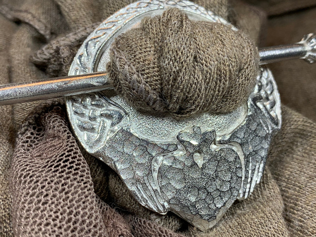 Irish Claddagh Scarf Ring