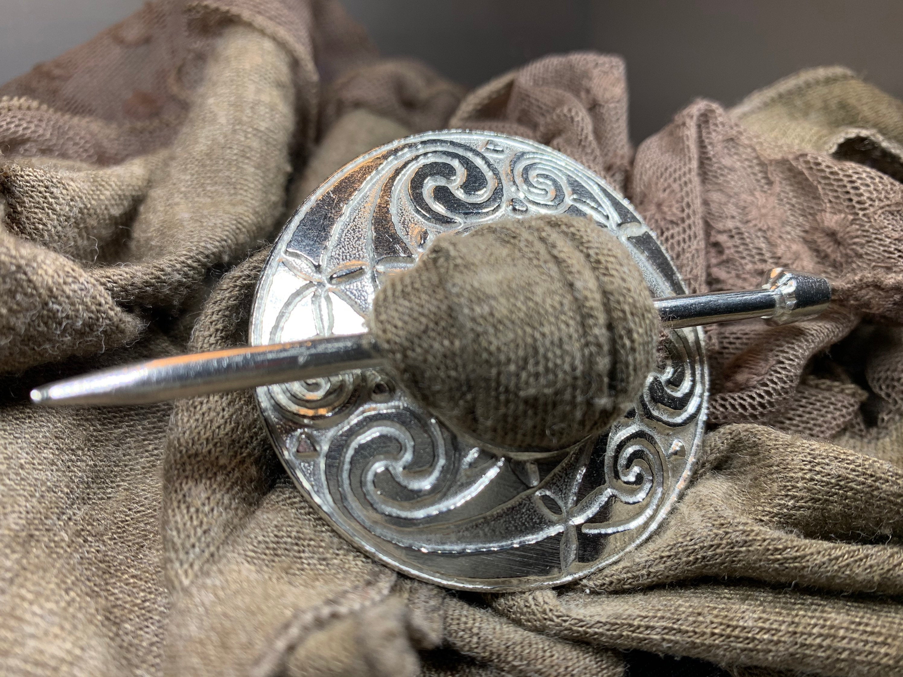 Blair Celtic Scarf Ring