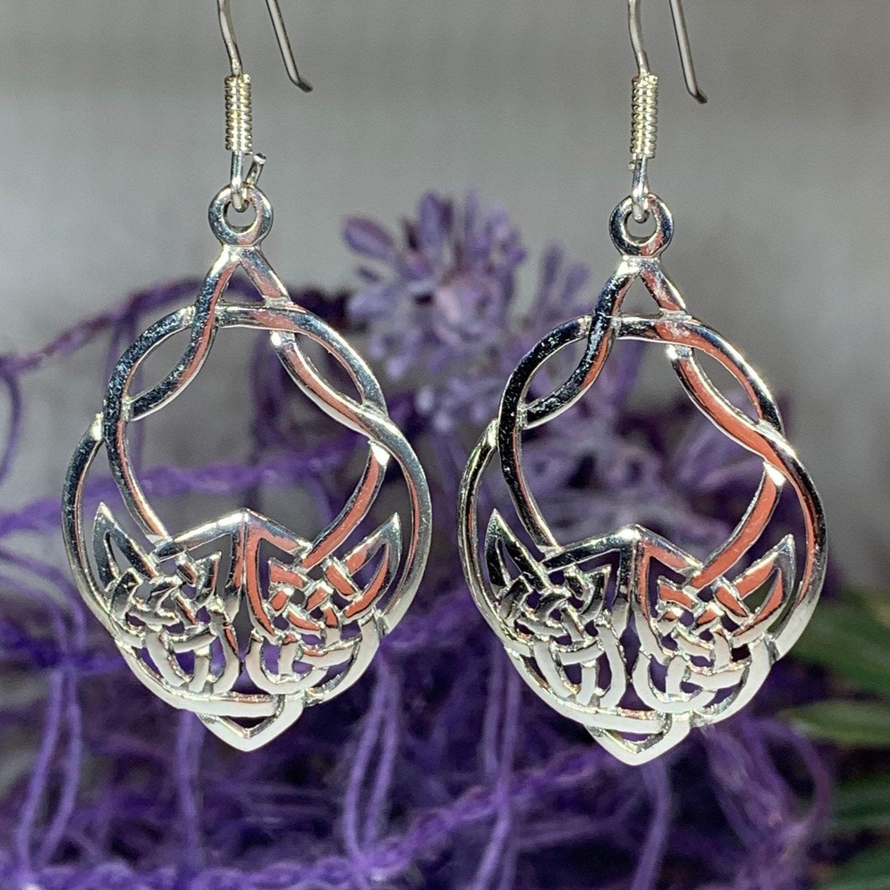 Ashling Celtic Knot Earrings