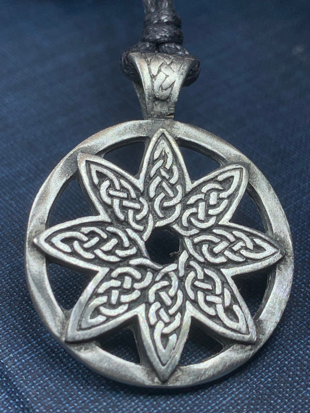 Celtic Knot Flower Necklace