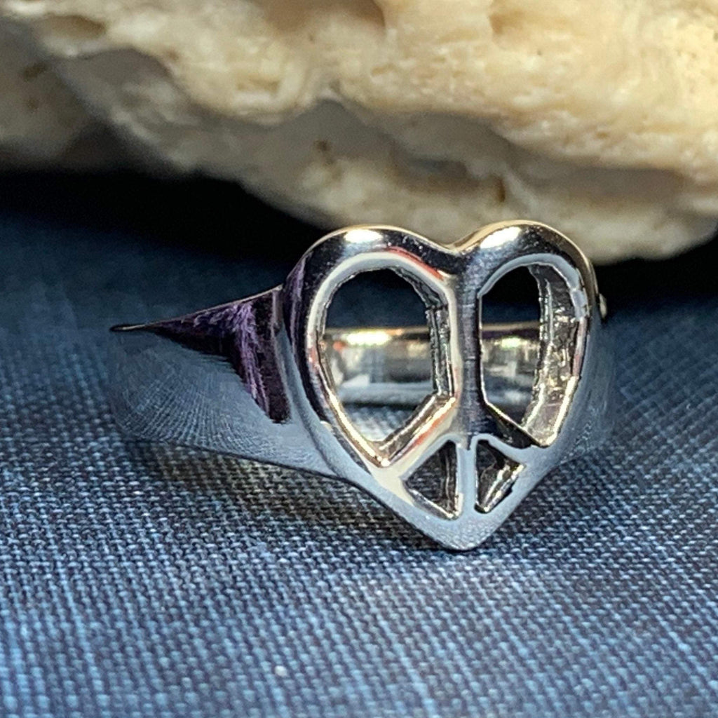 Peace Sign Ring