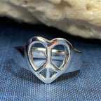 Peace Sign Ring