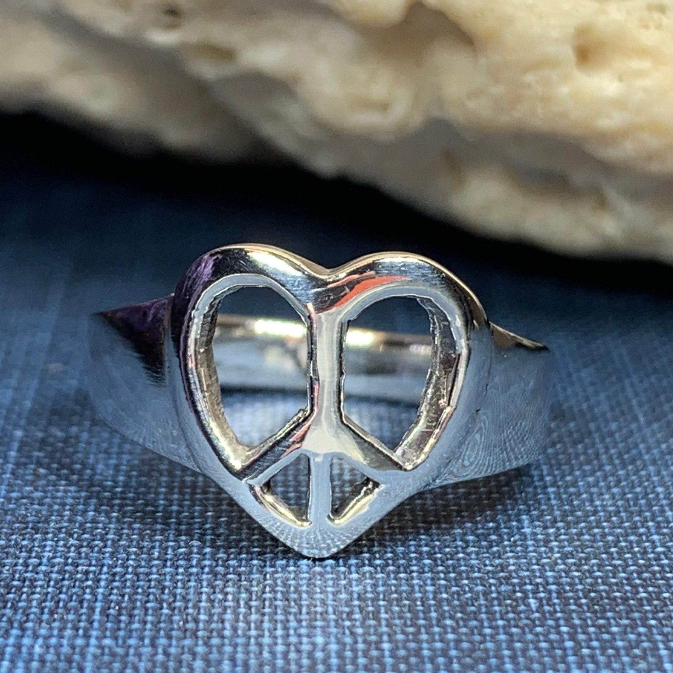Peace Sign Ring