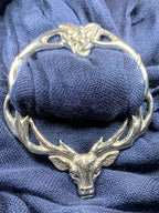 Woodland Stag Scarf Ring