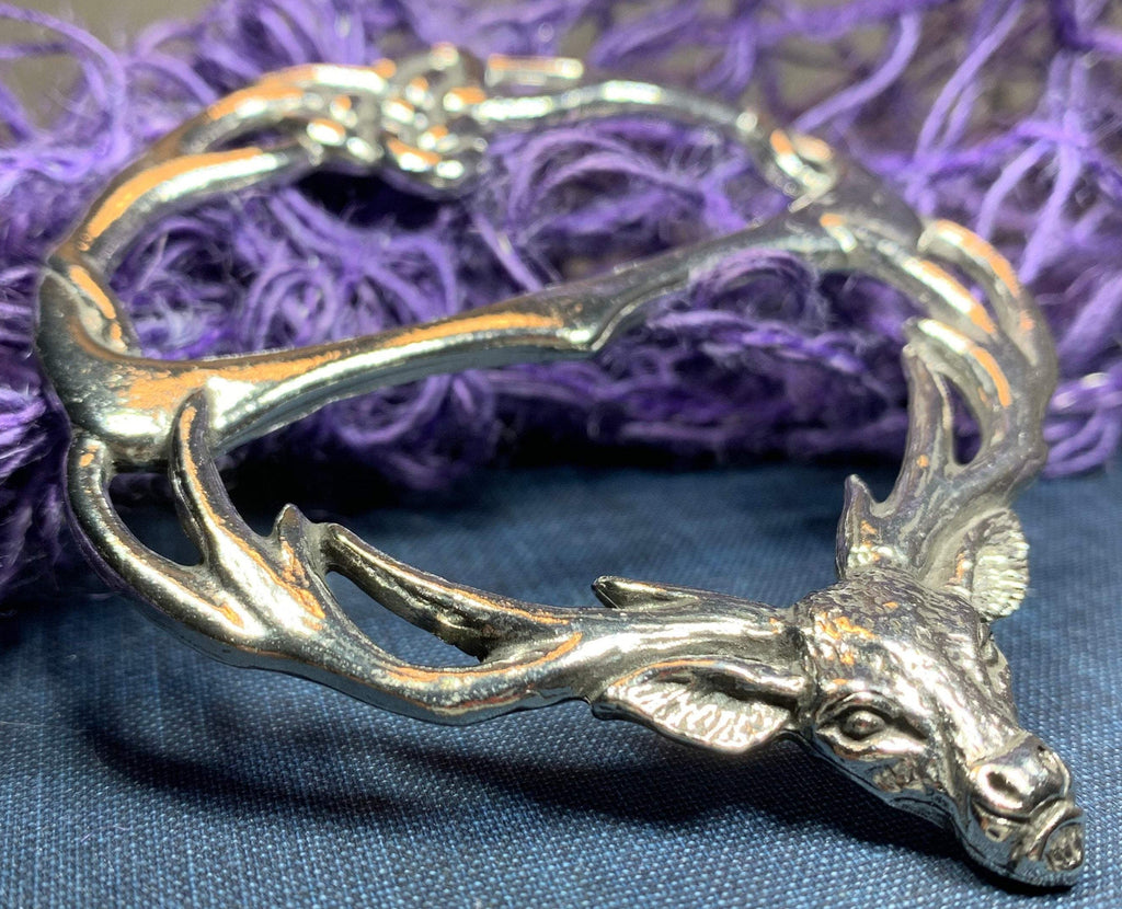 Woodland Stag Scarf Ring