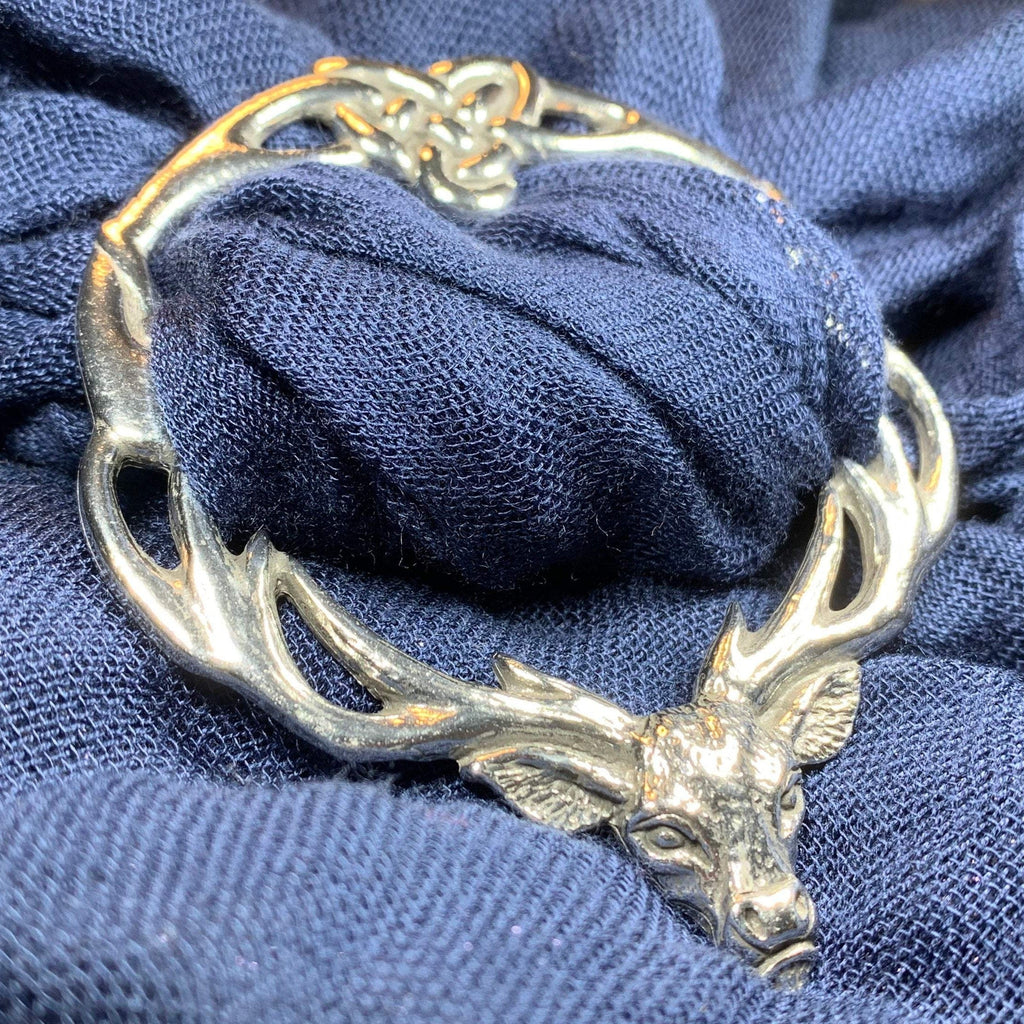 Woodland Stag Scarf Ring
