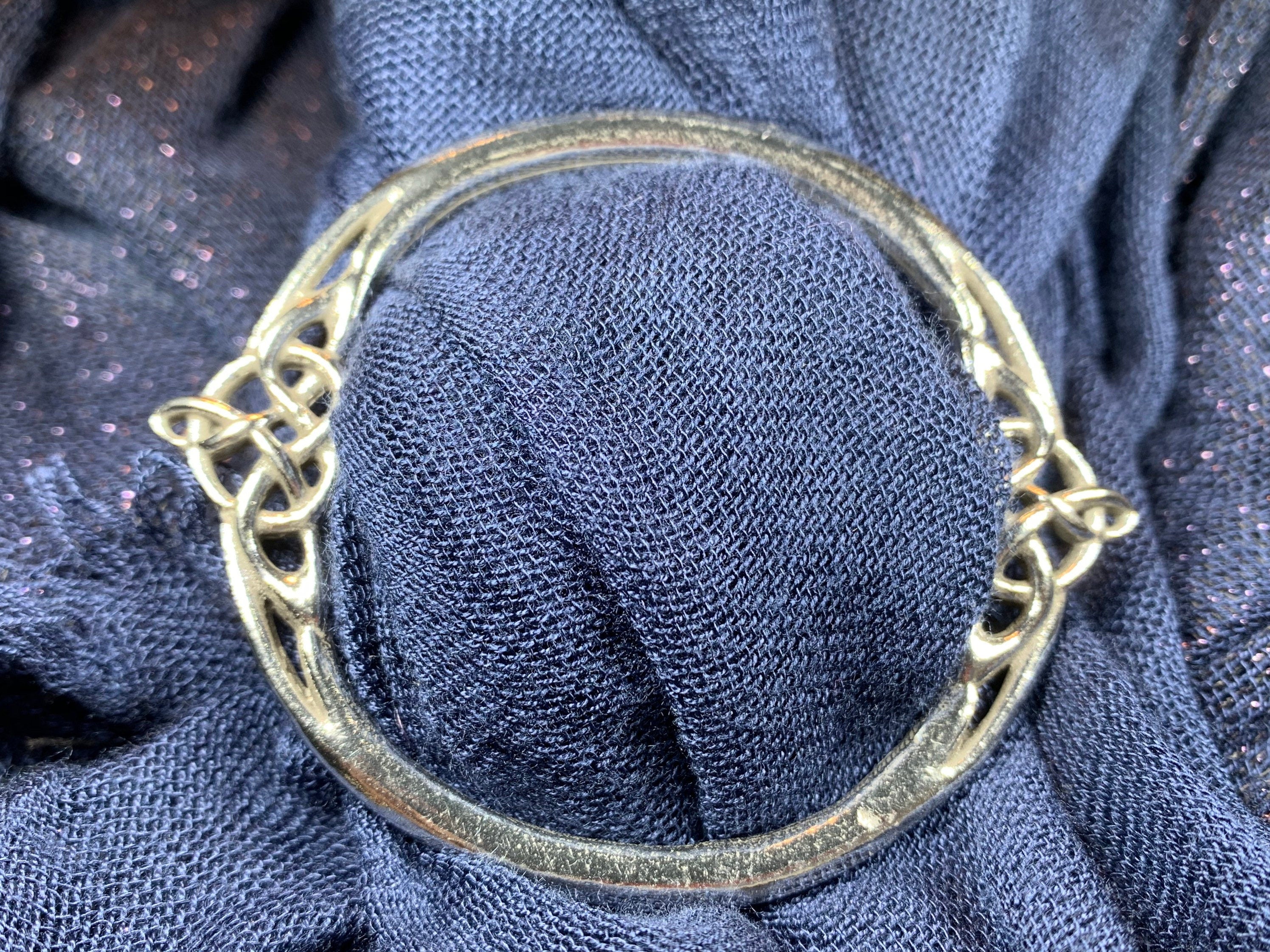 Noelle Celtic Knot Scarf Ring