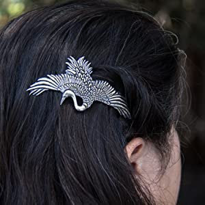 Crane Hair Clip