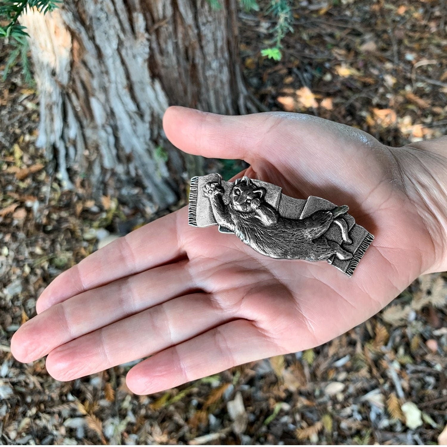 Cuddly Cat Hair Clip