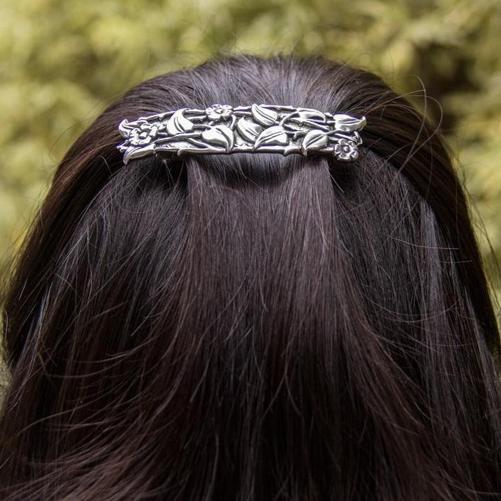 Irish Flower Garden Hair Clip
