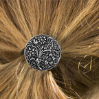 Celtic Flowers Ponytail Holder