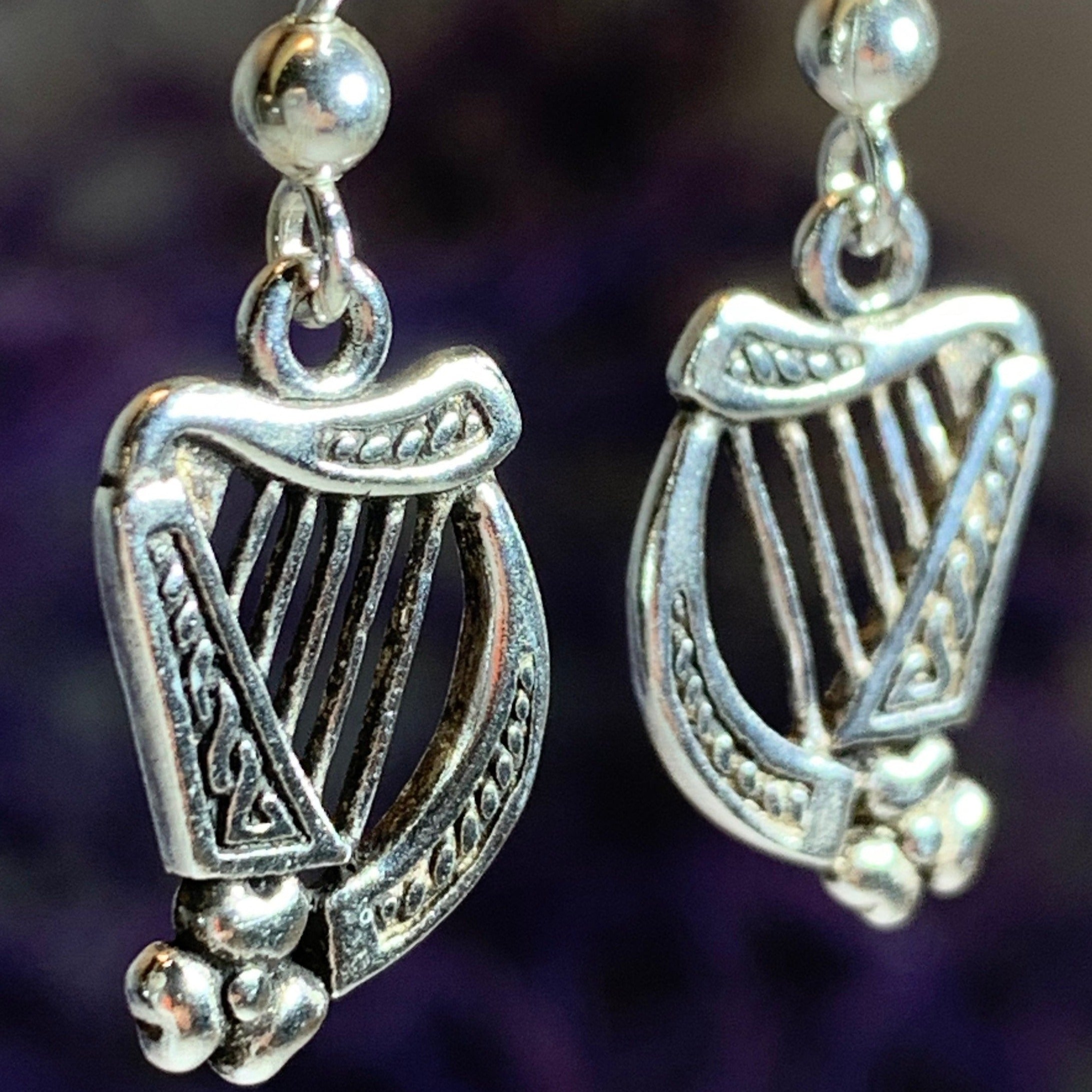 Sarai Harp Earrings