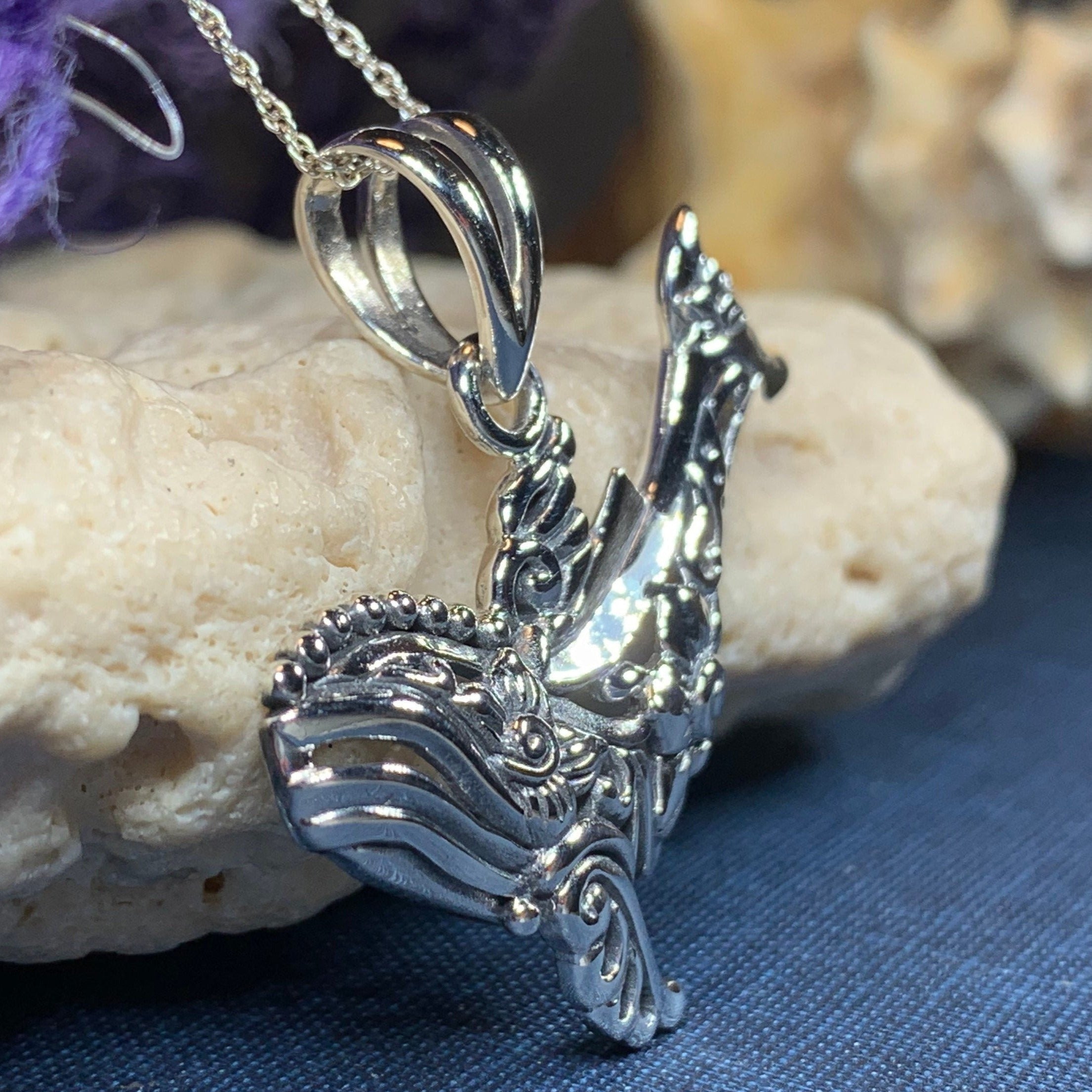 Bohemian Whale Necklace