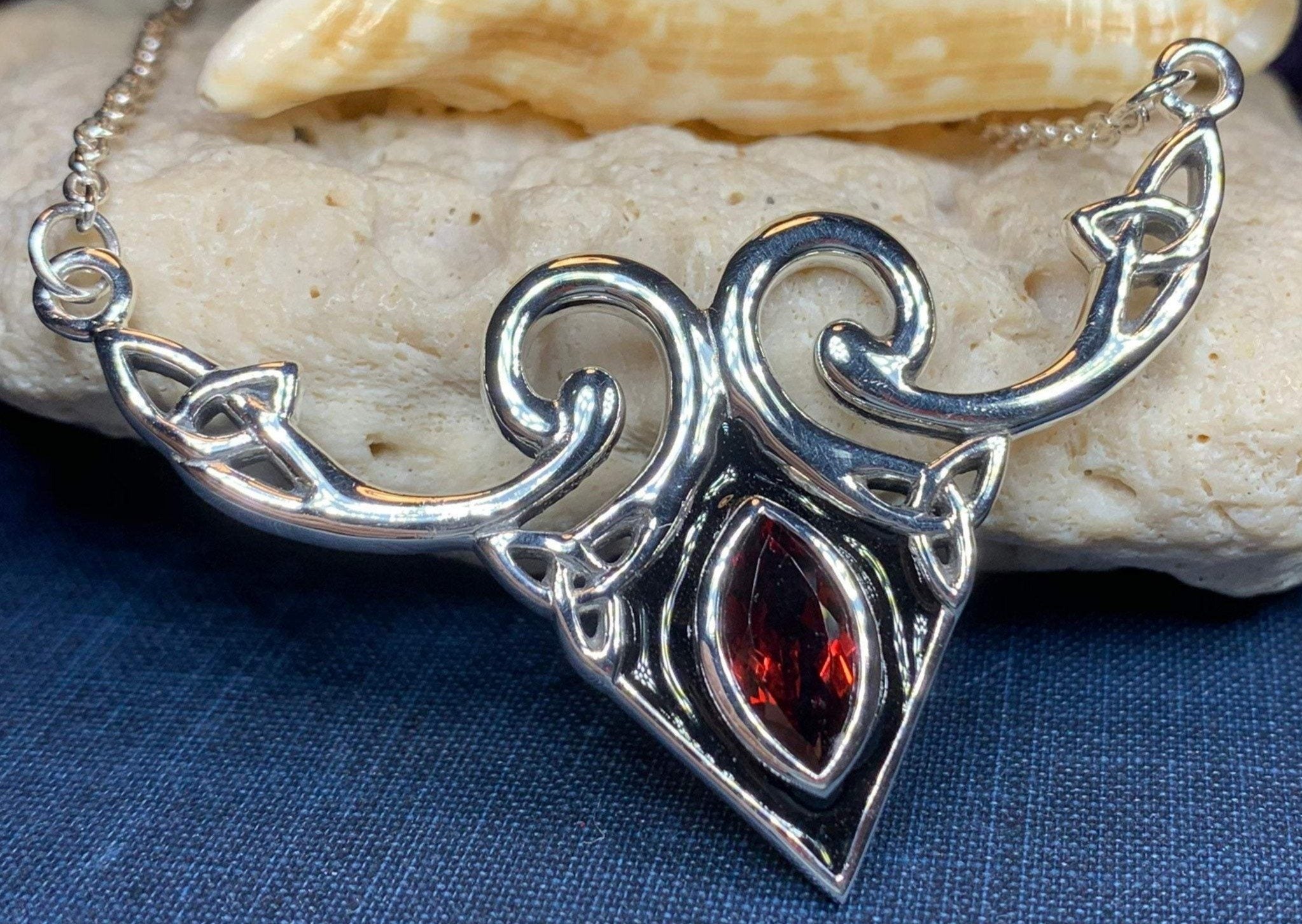 Meegan Trinity Knot Necklace