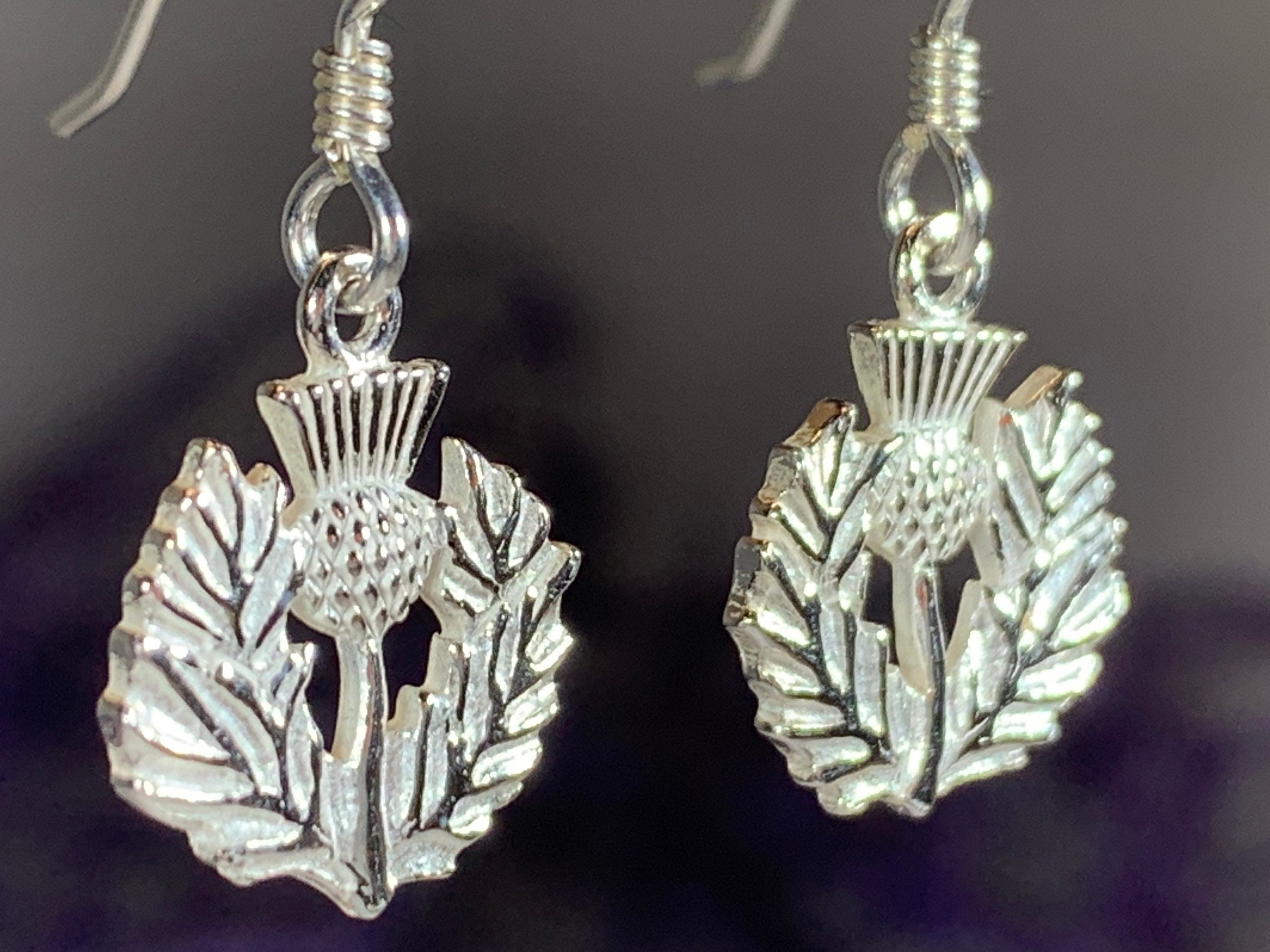 Branka Thistle Earrings