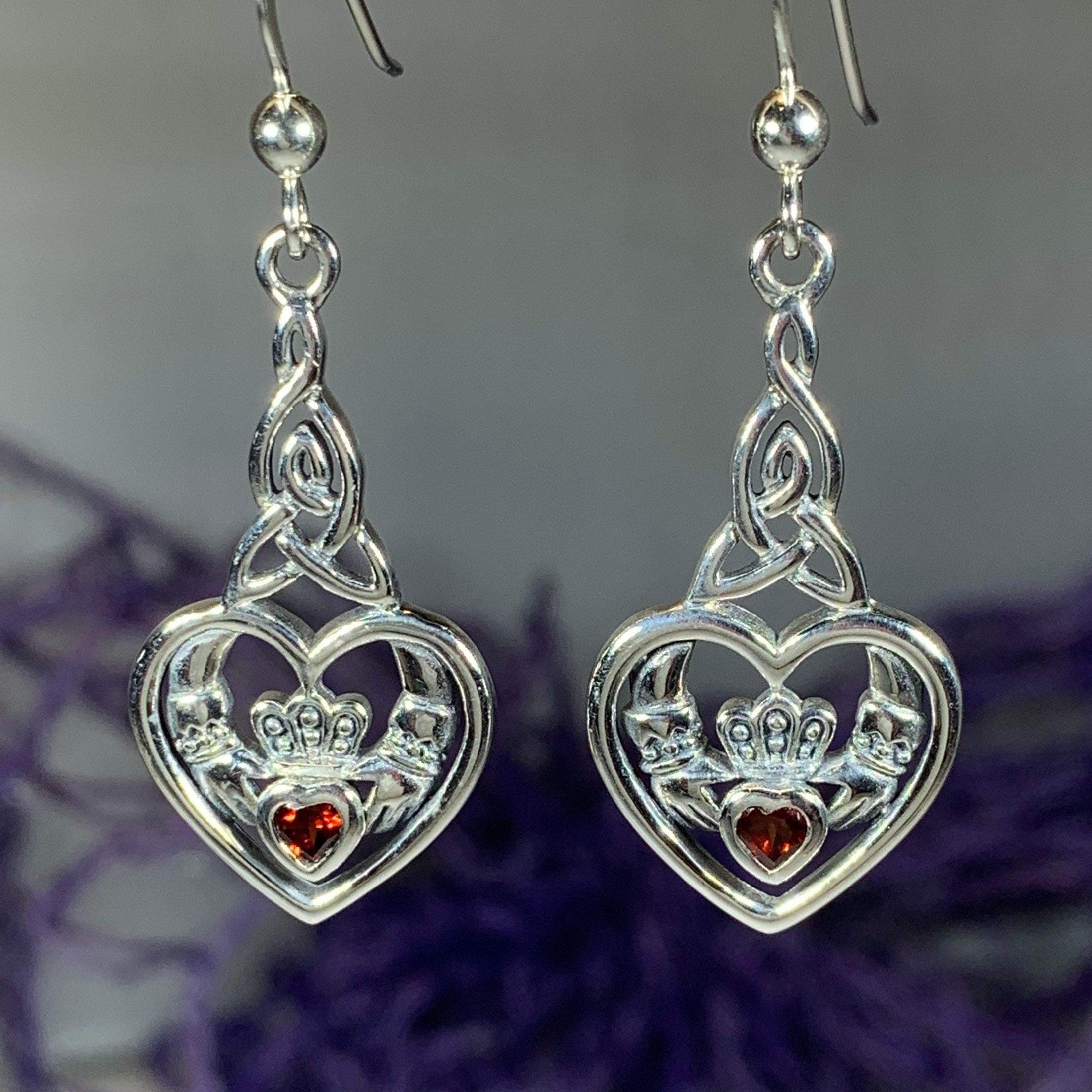 Careena Claddagh Earrings