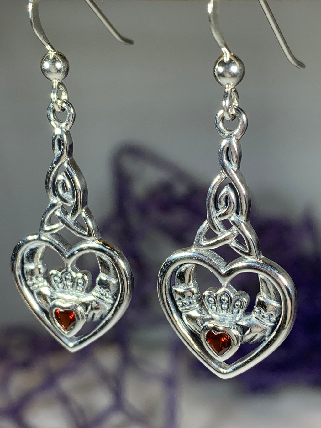 Careena Claddagh Earrings