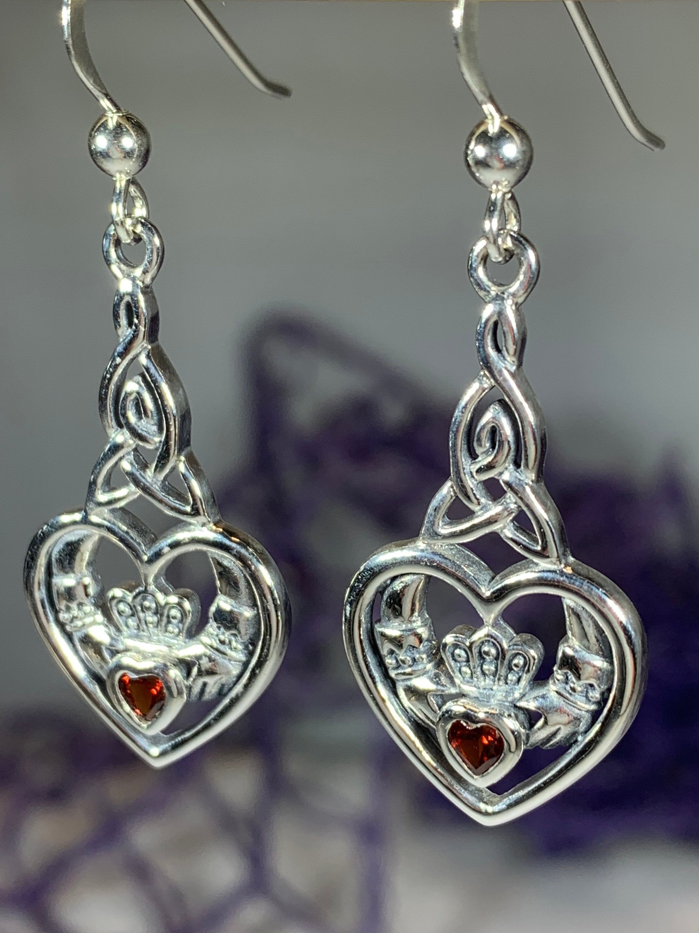 Careena Claddagh Earrings