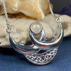 Beauty of Triple Moon Necklace