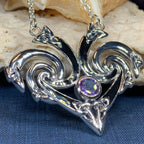 Marsaili Trinity Knot Necklace