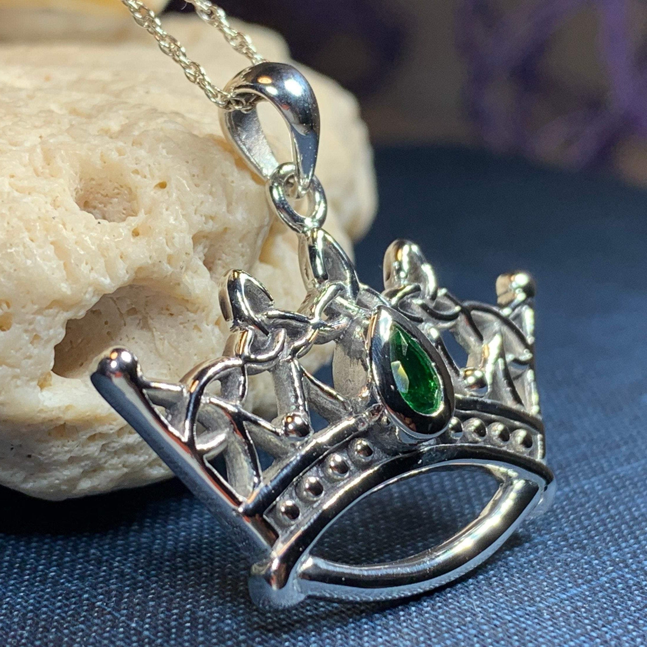 Celtic Crown Necklace