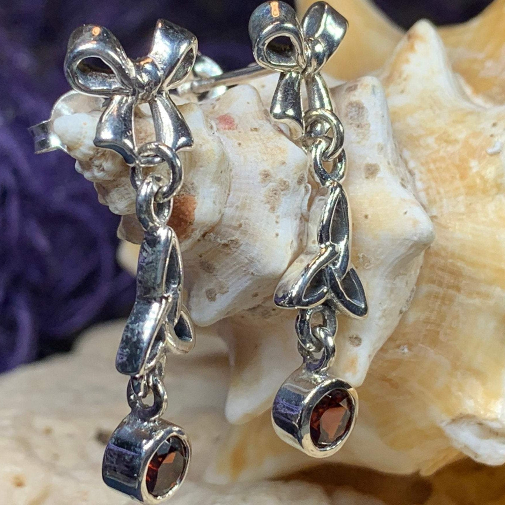 Joy Trinity Knot Earrings