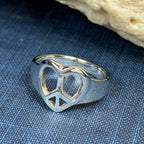Peace Sign Ring
