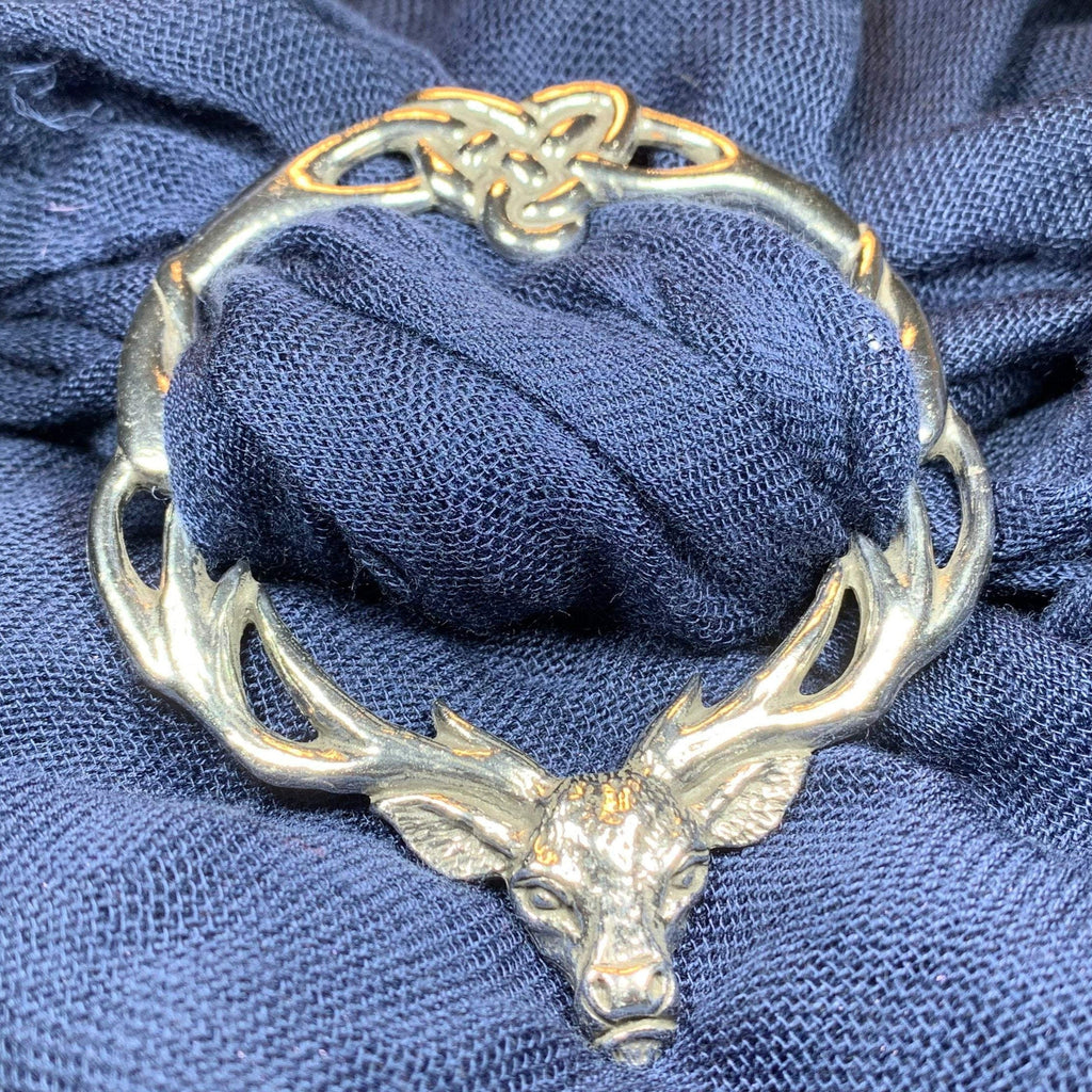 Woodland Stag Scarf Ring