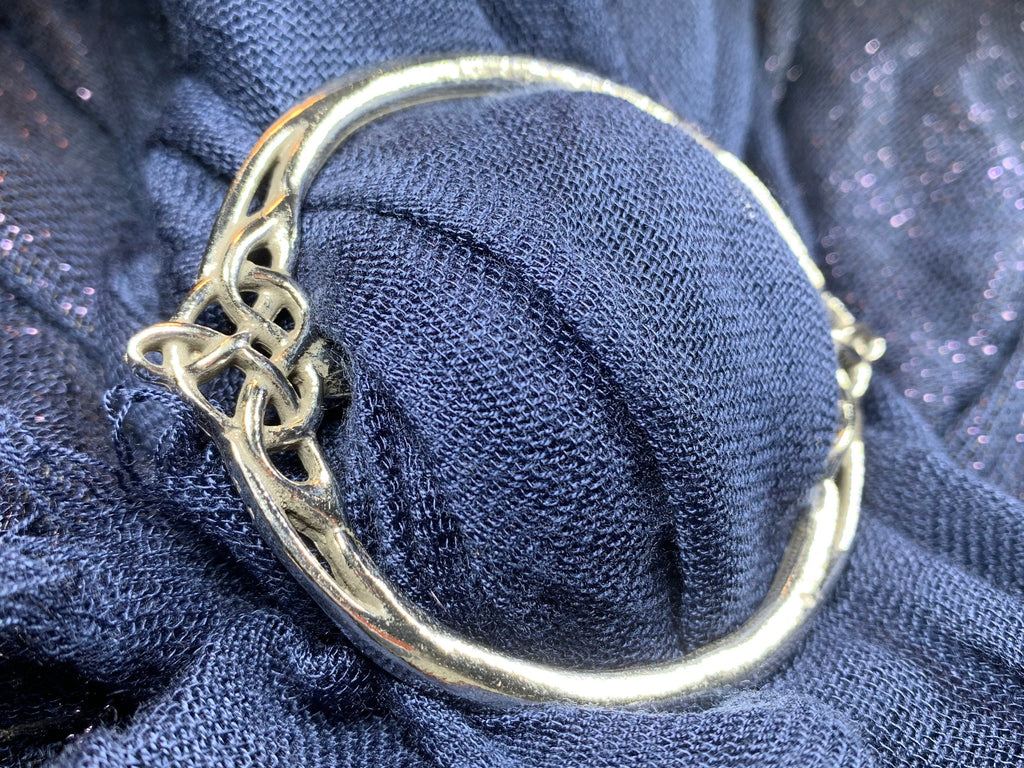 Noelle Celtic Knot Scarf Ring