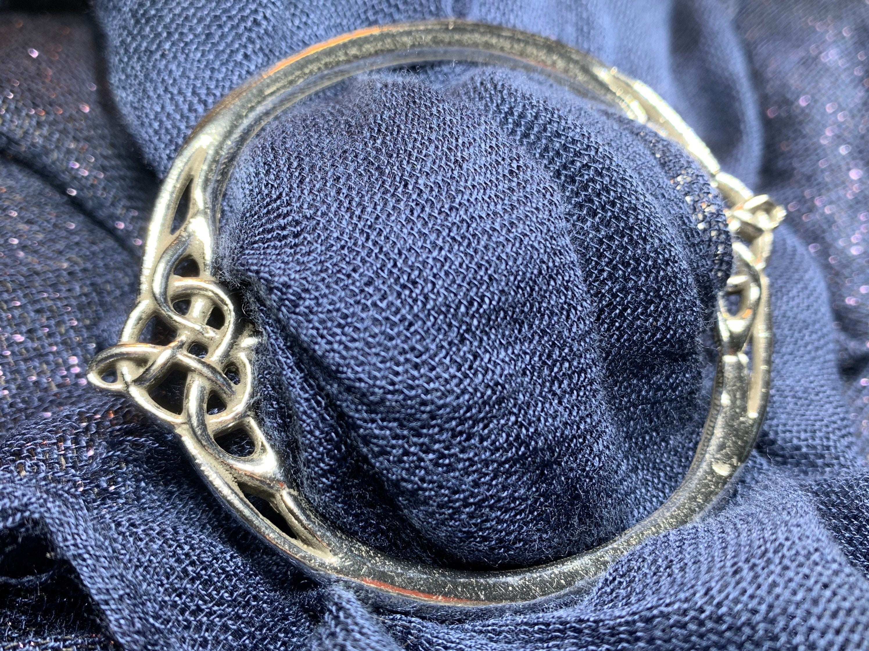 Noelle Celtic Knot Scarf Ring