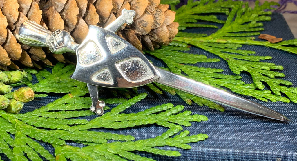 Scottish Saltire Kilt Pin