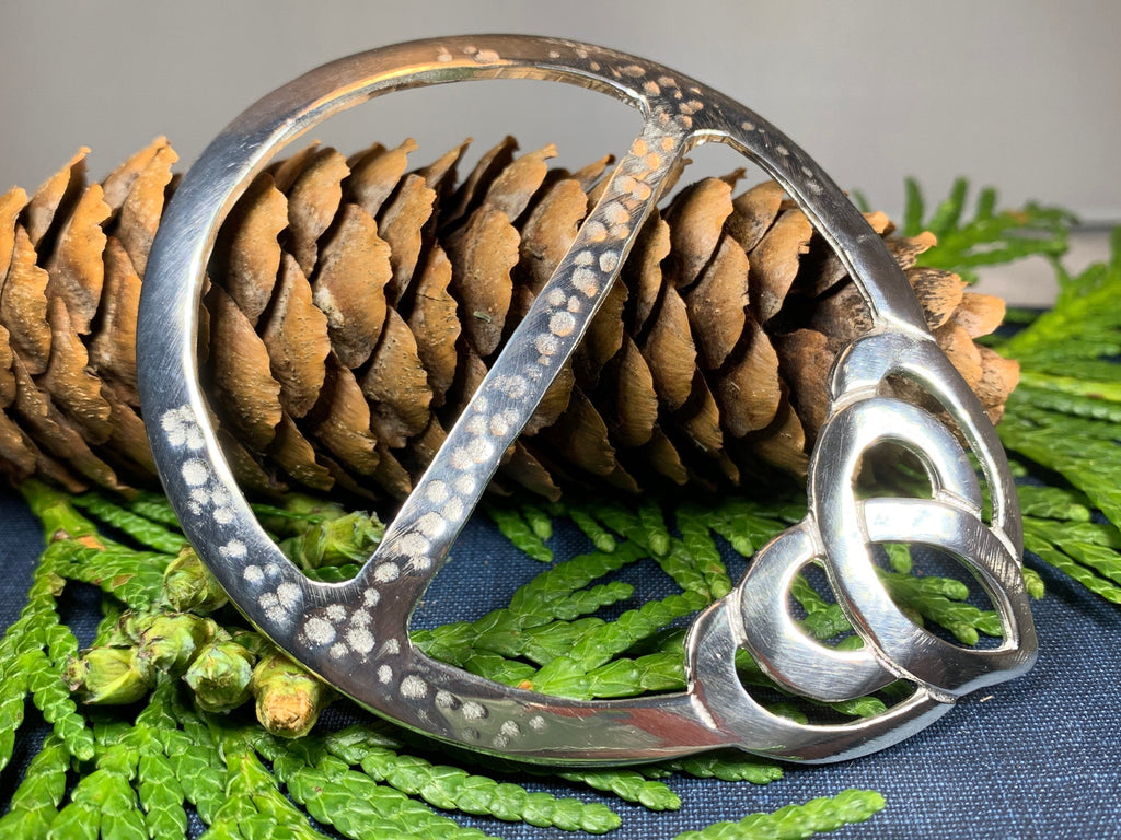 Celtic Heart Scarf Ring