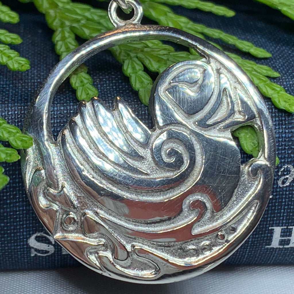 Celtic Puffin Necklace