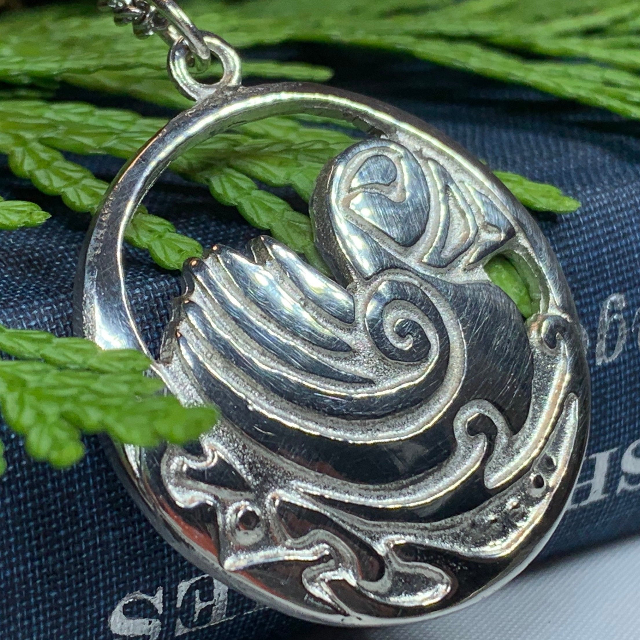Celtic Puffin Necklace