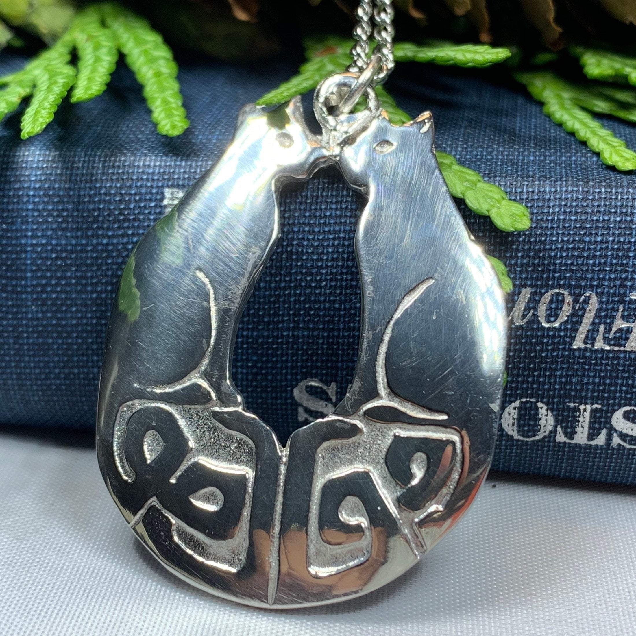 Celtic Cats Necklace