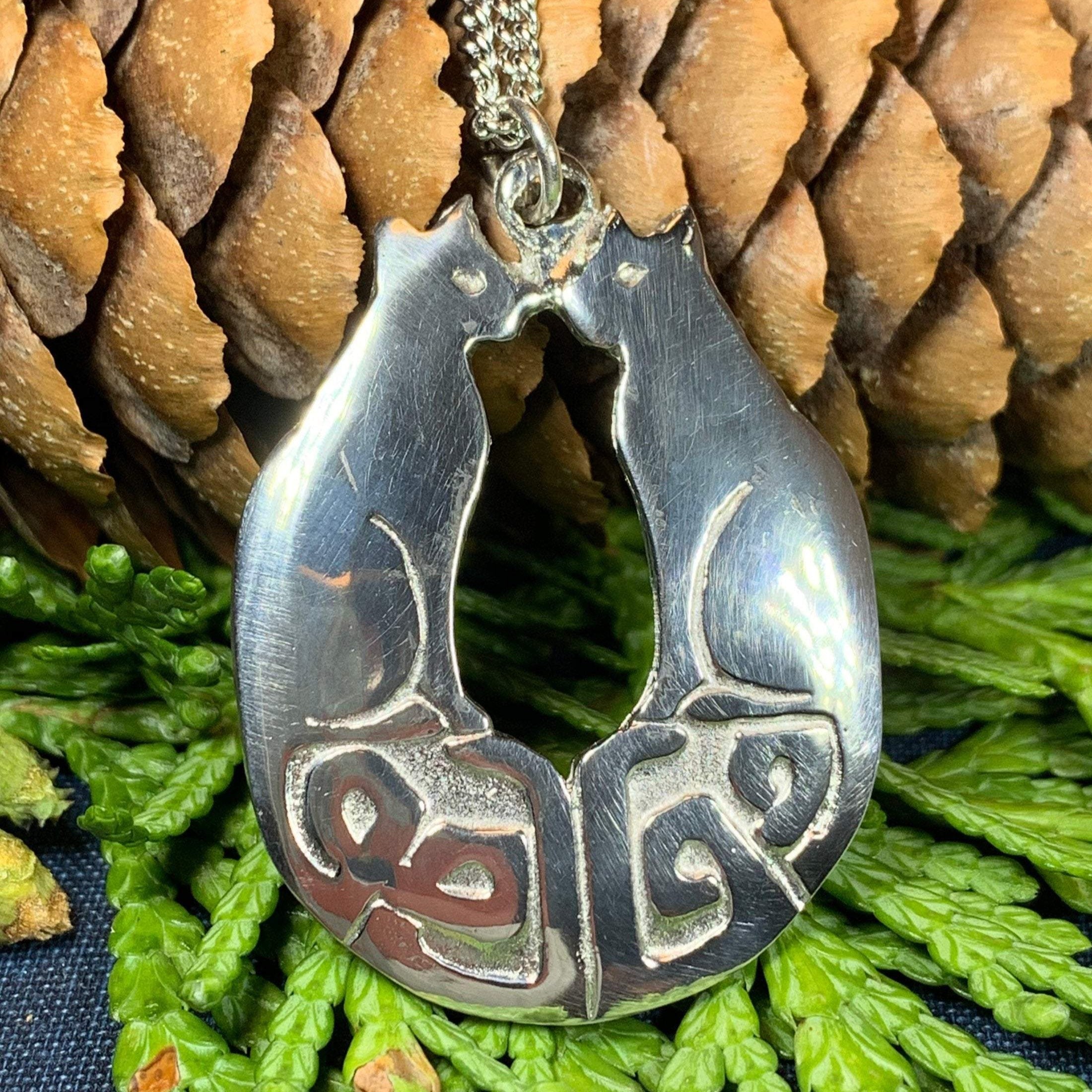 Celtic Cats Necklace