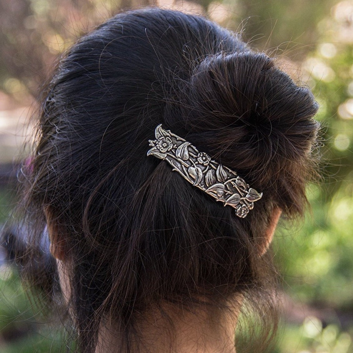 Irish Flower Garden Hair Clip