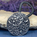 Celtic Flowers Ponytail Holder