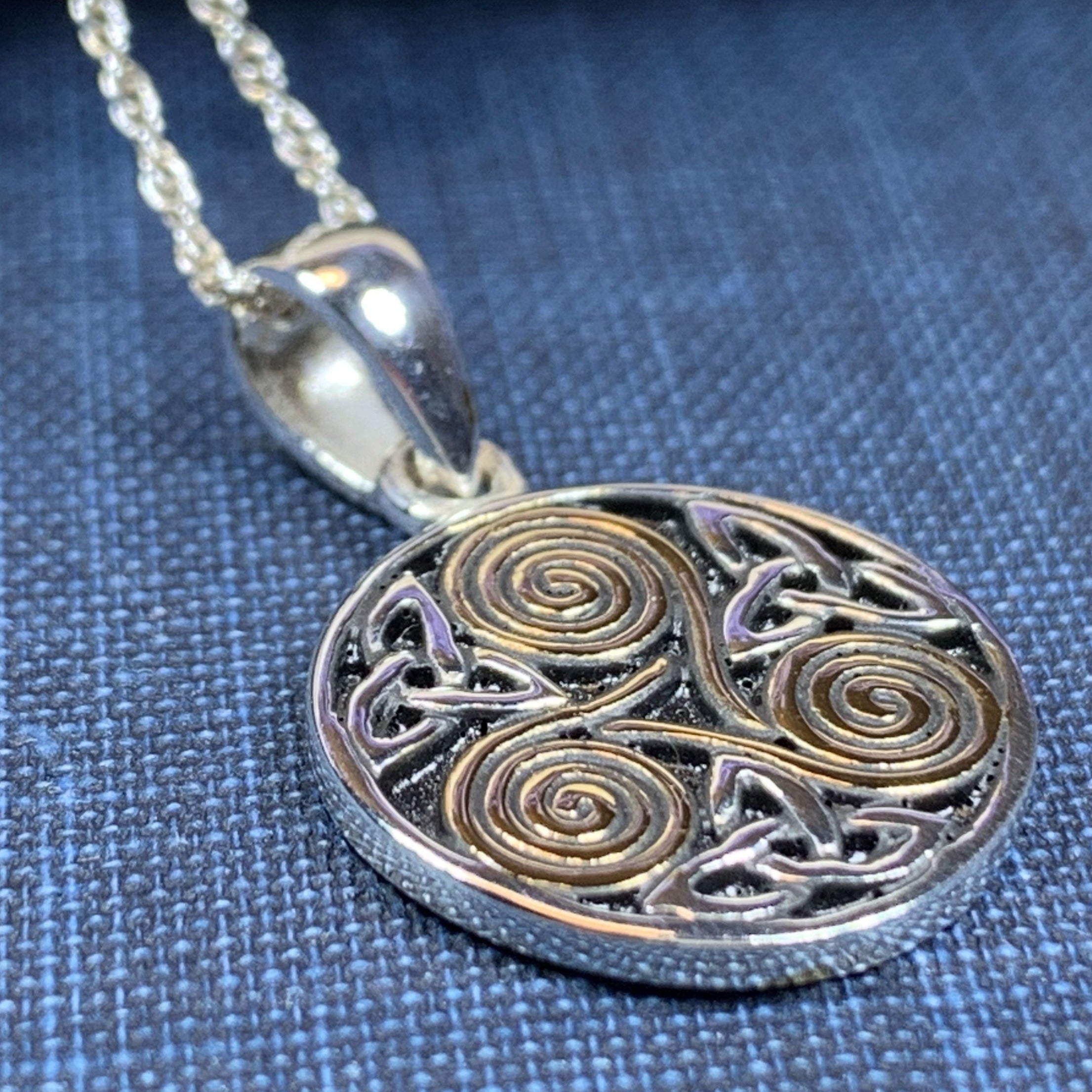 Sorcha Spiral Necklace