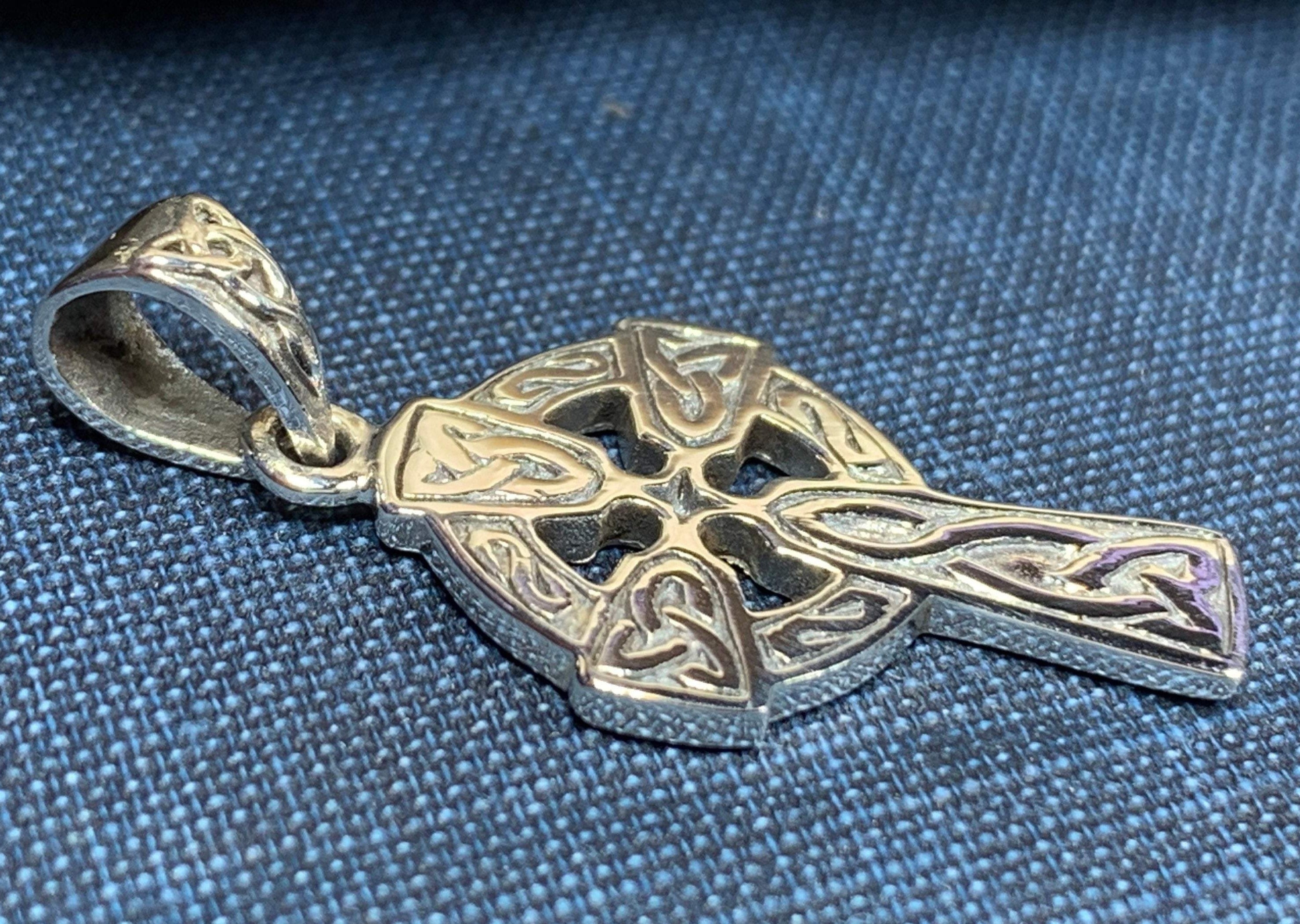 Dungloe Celtic Cross Necklace