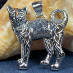 Tabitha Celtic Knot Cat Necklace